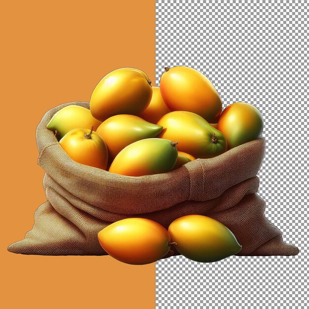 PSD tropical_mango_harvestpng