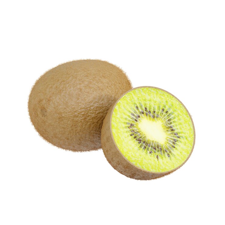 PSD tropische kiwi 3d-ikonenfrucht