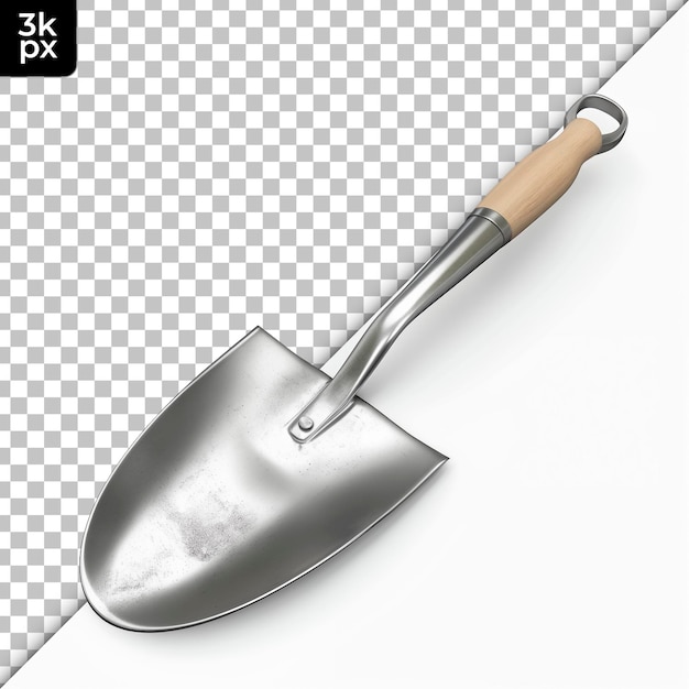 PSD trowel isolado em fundo transparente