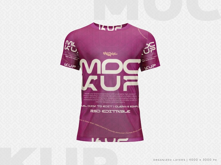 PSD tshirt mockup angle 1