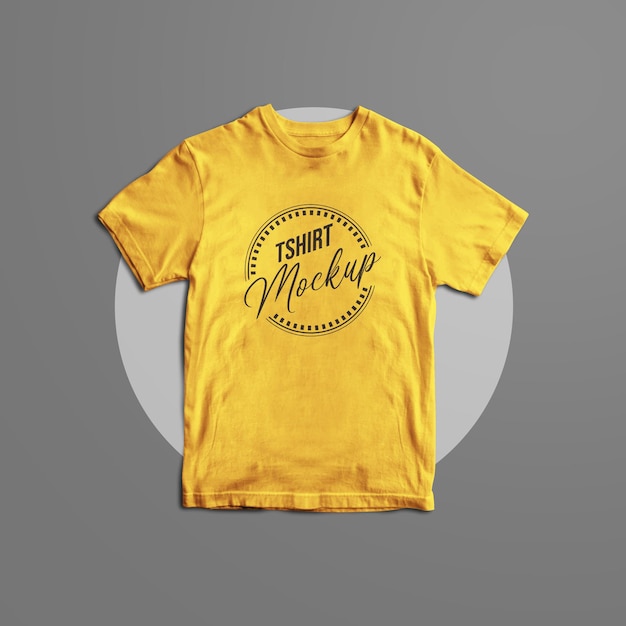 Tshirt mockup design isolato