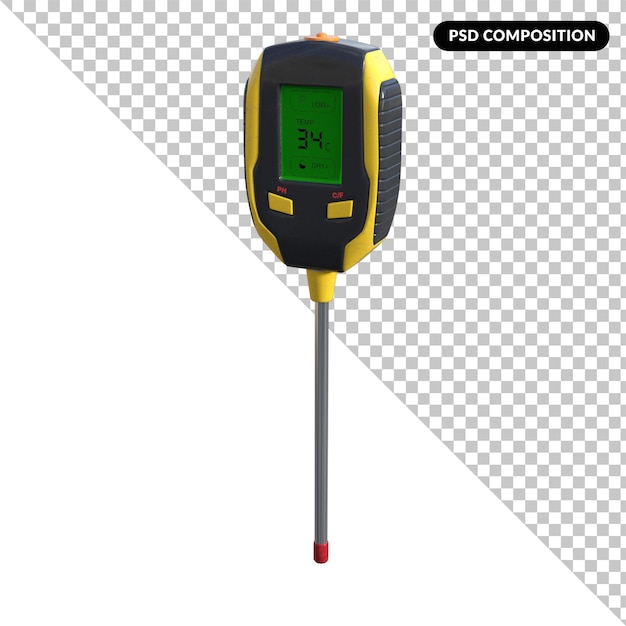 TSoil Tester isolato 3d