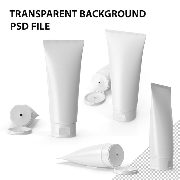 PSD tube 200ml png