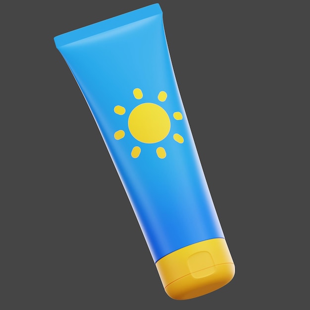 PSD tube de protection solaire pour la peau