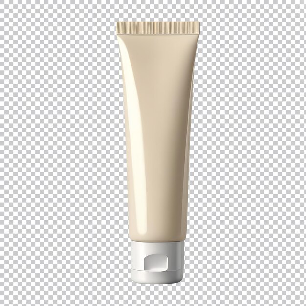 Tubo de embalaje en blanco para cremas para el cuidado de la piel o cosméticos