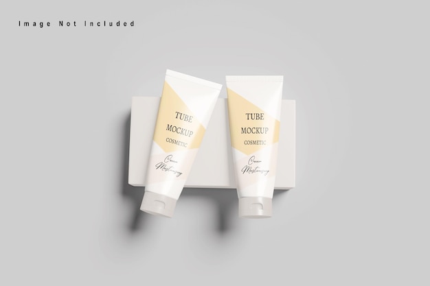 Tubo mockup cosmetico