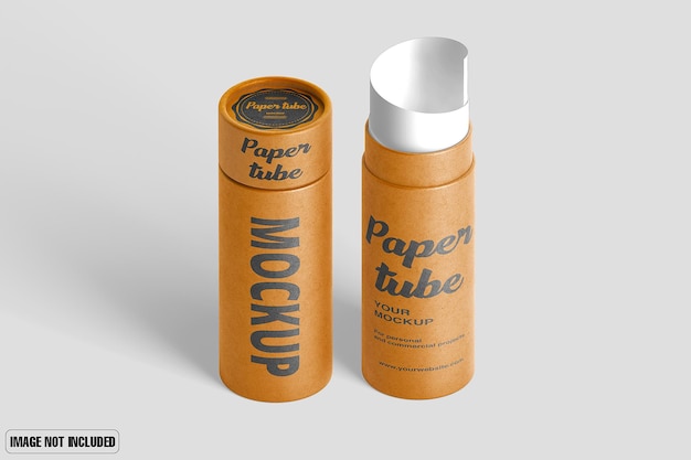 Tubo de papel artesanal 6