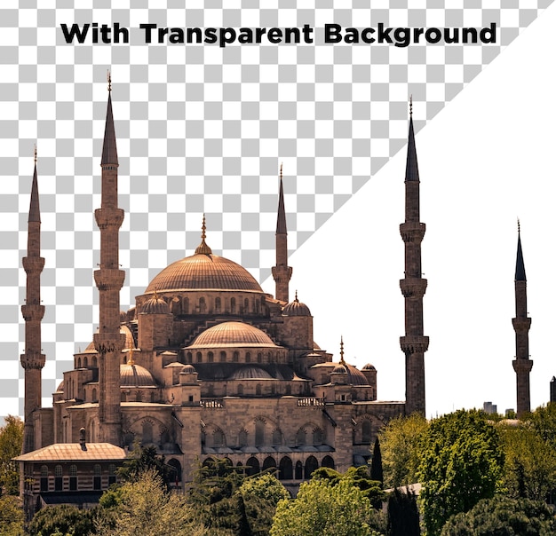 Türkei Istanbul PNG PSD isoliert auf durchsichtigem Hintergrund