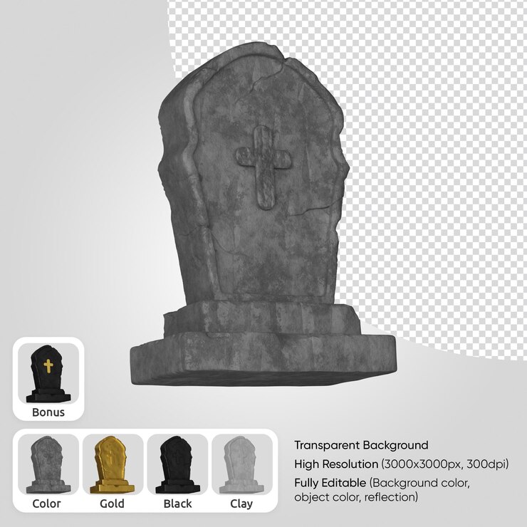 PSD tumba 3d