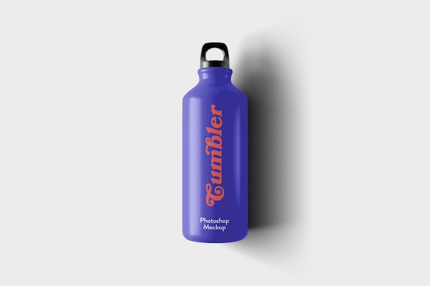 tumbler bottle mockup