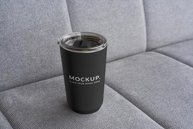 Tumbler Mock-Up, Coffee to go Plastikbecher