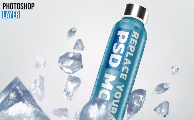 PSD tumbler-rendering-modell