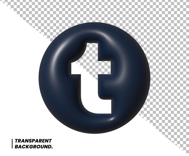 PSD tumblr 3d-render-icon