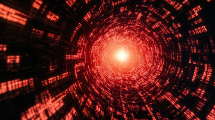 PSD túnel digital un viaje a través de flujos de datos rojos