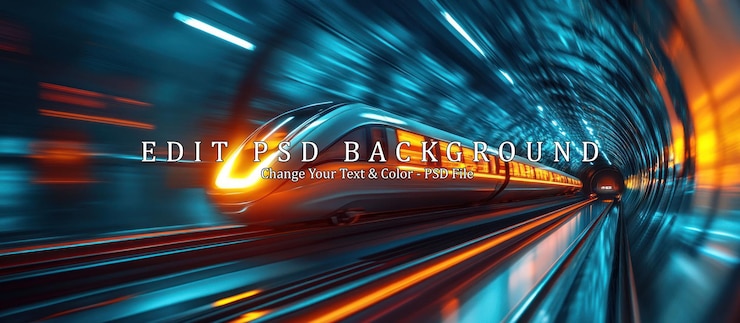 PSD túnel de trenes de alta velocidad
