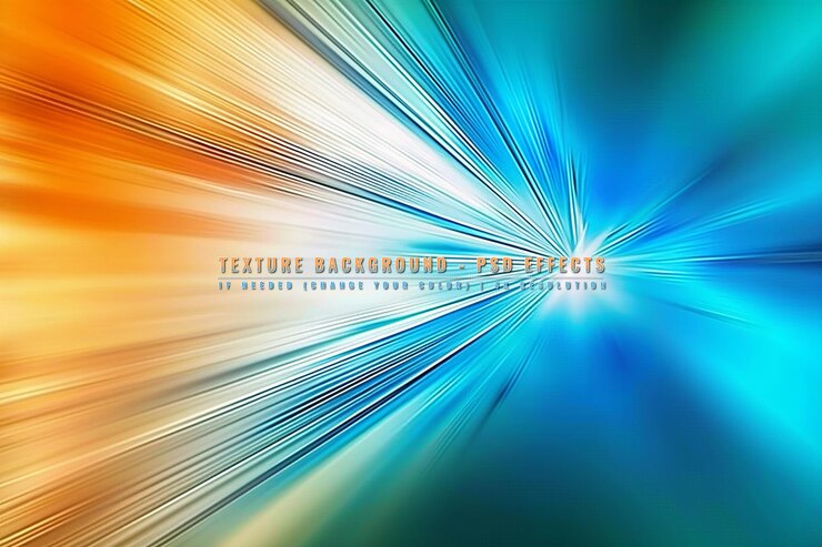 PSD tunnel spatial brillant abstrait volant à grande vitesse à partir d'une énergie brillante lignes de haute technologie futuristes sur un fond transparent