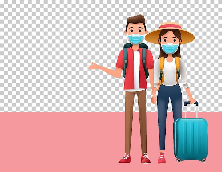 PSD el turismo png ilustración