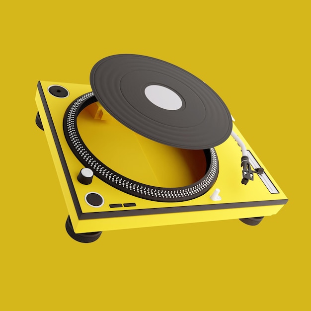 Turntable Icon 3d