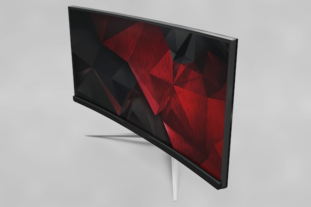 TV-Bildschirm mock up