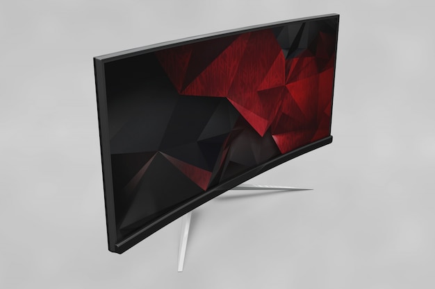 TV-Bildschirm mock up