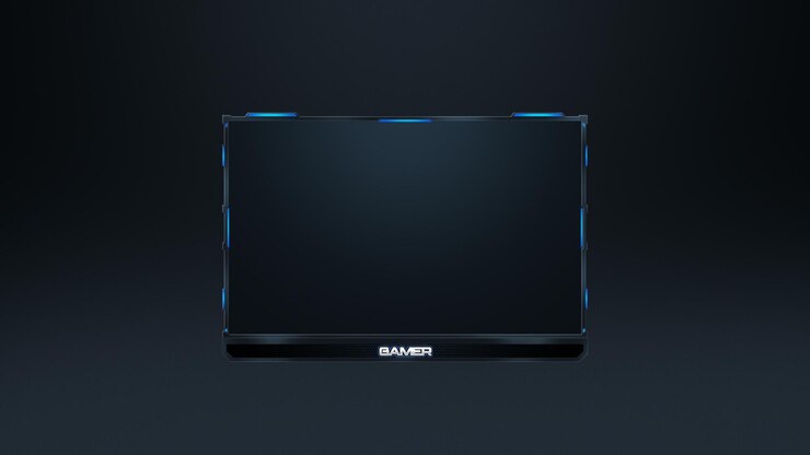 PSD twitch stream gaming overlay (sovrapposizione di giochi di streaming di twitch)