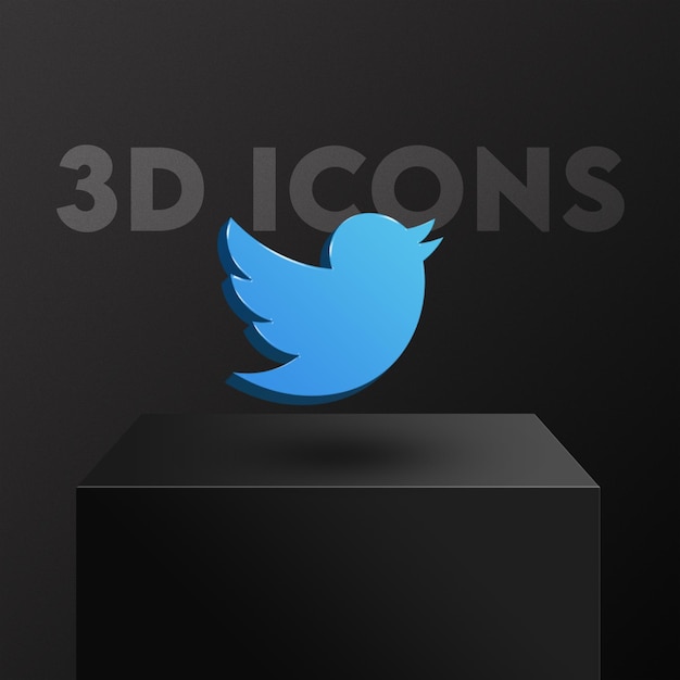 Twitter-3d-symbol