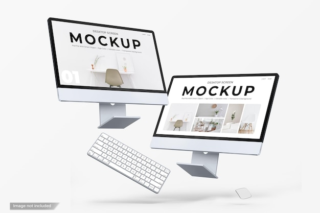 two computer monitors are shown with the words quot start up quot on the bottom