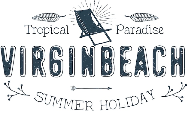 PSD typographie sommerstranddesign