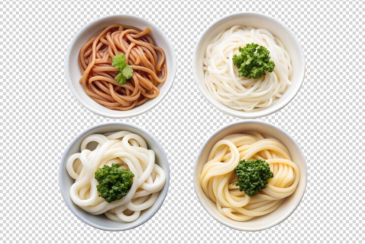 PSD udon uplift una celebración vibrante del arte de la línea de la cultura de los fideos