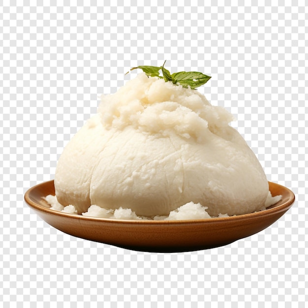 PSD ugali isolé sur un fond transparent