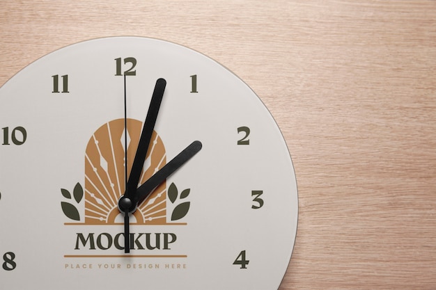 Uhr-Mockup-Design