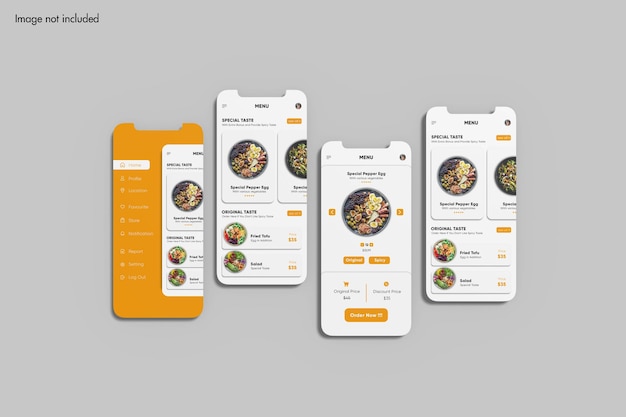Ui-App-Bildschirmmodell