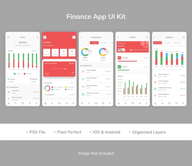 Ui-kit für die finanz-app