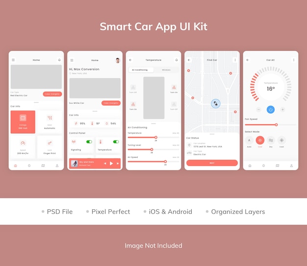 Ui-kit für die smart car app