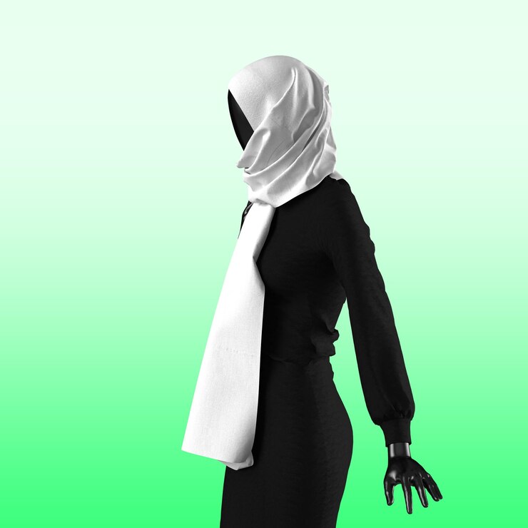 PSD ultimate hijab mockup