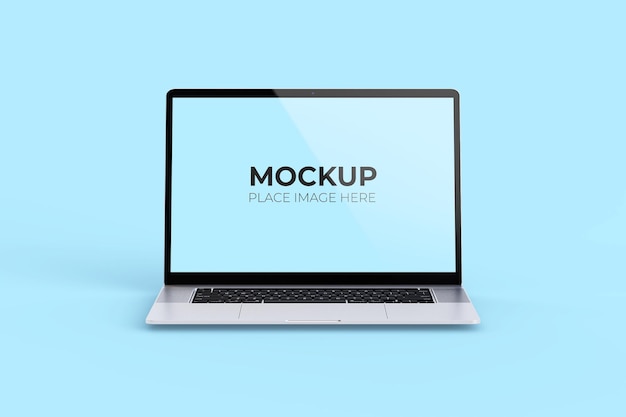 Ultrabook-Bildschirmmodell isoliert