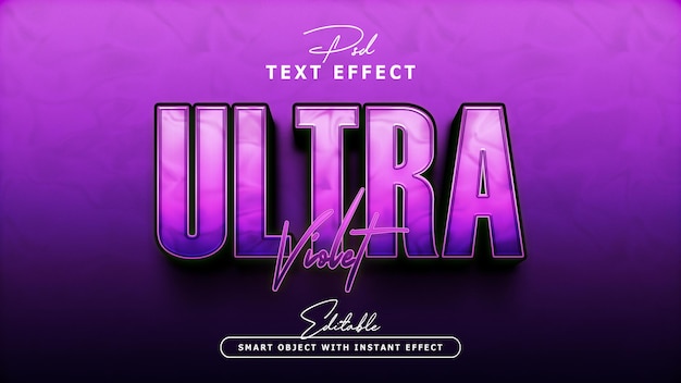 Ultravioletter textstil