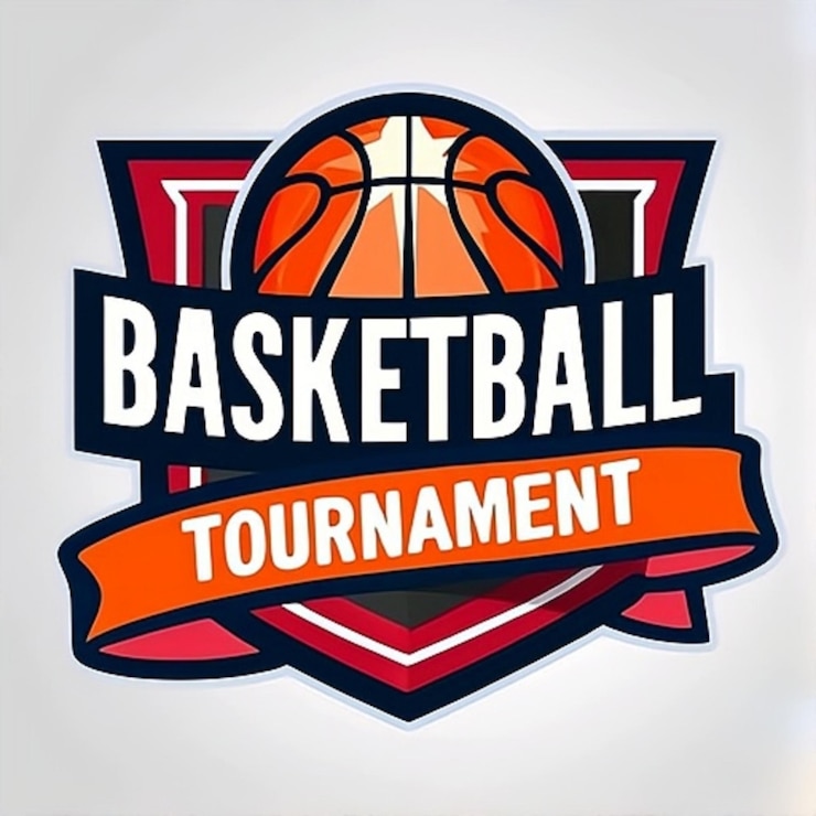 PSD um aro de basquete é mostrado com uma fita vermelha ao redor dele
