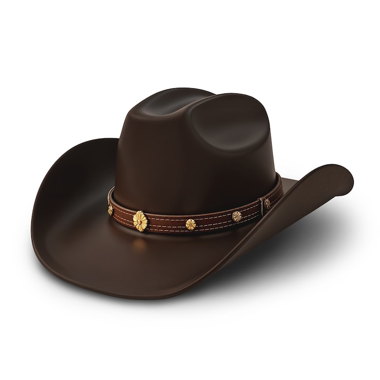 PSD um belo acessório de cowboy.