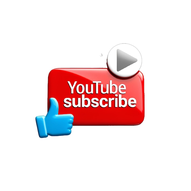 PSD um botão vermelho com a palavra "video"