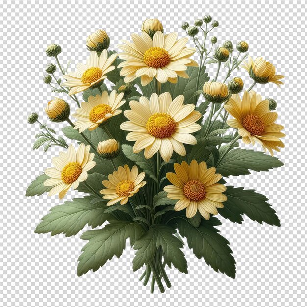 PSD um buquê de flores é mostrado nesta imagem