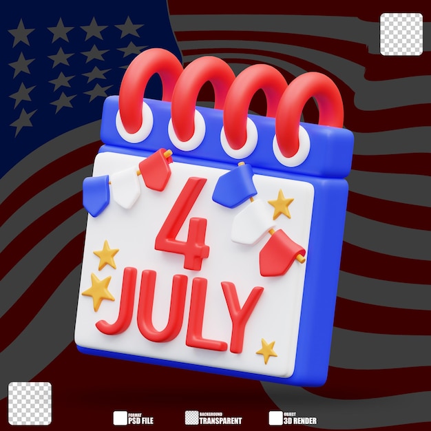 um calendário com a data de junho e julho