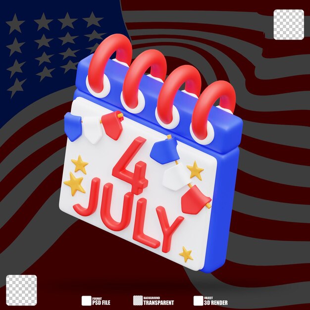 um calendário com a data de junho e julho