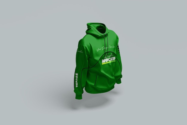 um capuz verde com a palavra copa nele