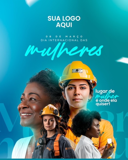 PSD um cartaz para um filme chamado logotipo da empresa