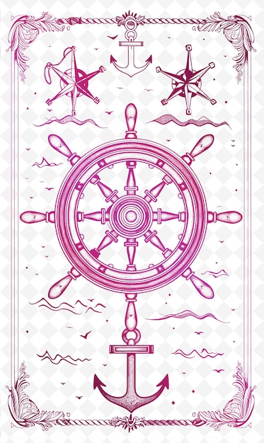 um cartaz para um navio chamado âncora dos navios