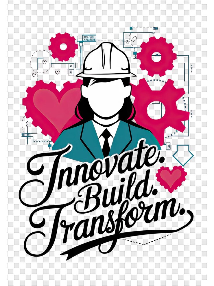 PSD um cartaz que diz " construir, construir, construir, construir, construir "