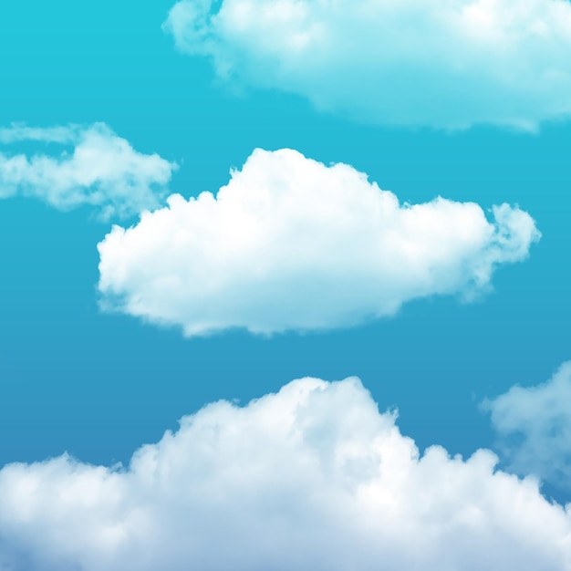 um céu azul com nuvens e uma única nuvem