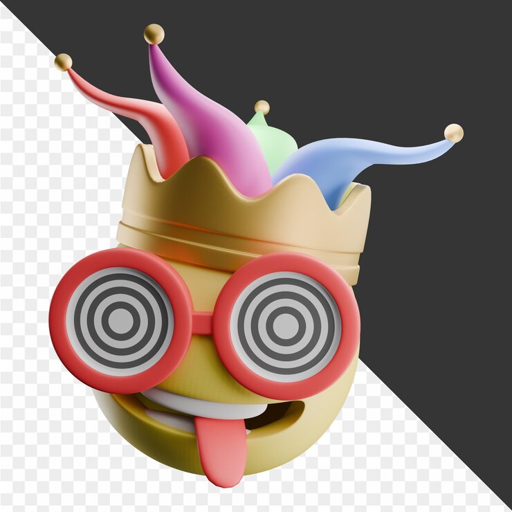 PSD um chapéu colorido com o número 3 nele