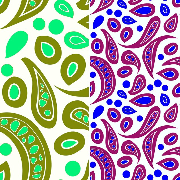 PSD um conjunto de círculos de cores diferentes com cores e padrões diferentes